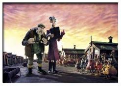 Mr. and Mrs. Tweedy 
in the chicken farm