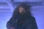 Robbie Coltrane as Gatekeeper Rubeus Hagrid