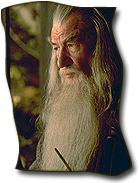 Ian McKellen as 
Gandalf the Grey