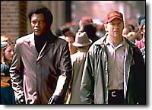 Bruce Willis as David Dunn and 
Samuel L. Jackson as Elijah Price