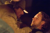 Russell Crowe as Ben Wade and 
Christian Bale as Dan Evans